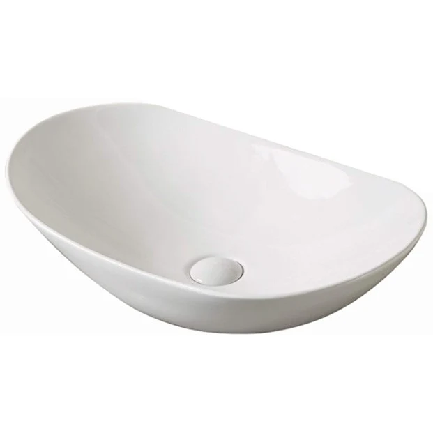 Lavoar baie pe blat, oval Fluminia My Life 61x36 cm