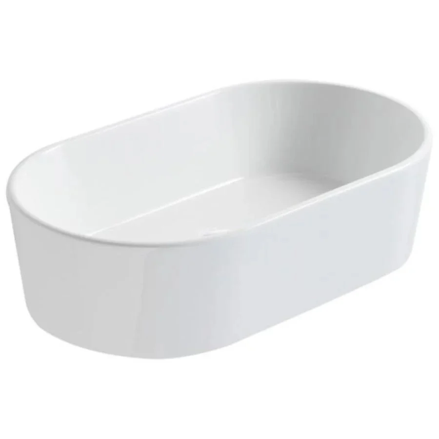 Lavoar baie pe blat, oval Globo Forty3 60x35 cm (Resigilate)