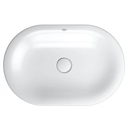 Lavoar baie pe blat, oval Grohe Essence Vessel 60x40 cm, tratament PureGuard