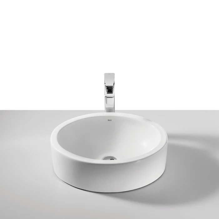 Lavoar baie pe blat, oval Roca Fuego 49x39 cm
