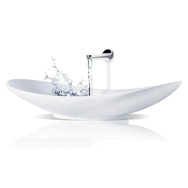 Lavoar baie pe blat, oval Villeroy & Boch My Nature 81x41 cm