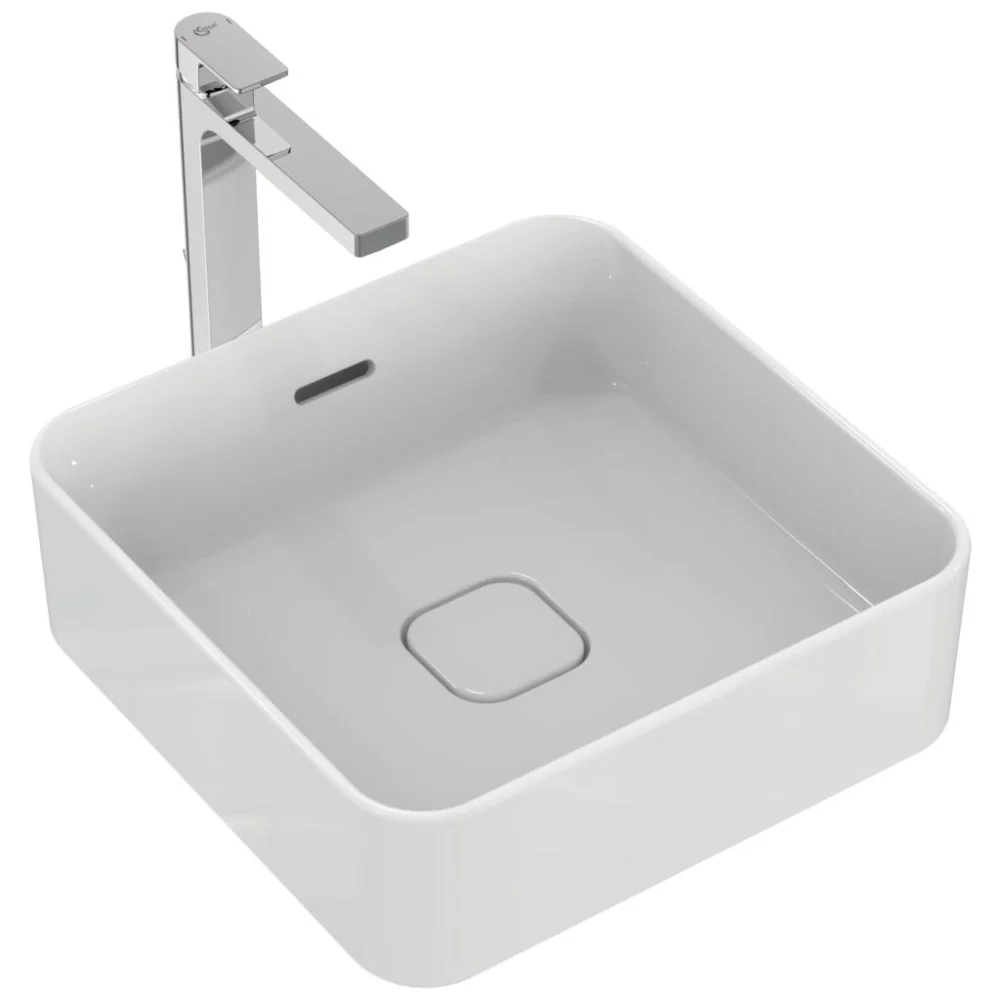 Lavoar baie pe blat, patrat Ideal Standard Strada II 40x40 cm