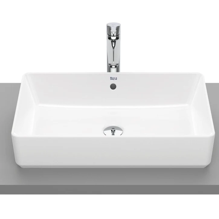 Lavoar baie pe blat Roca Gap 60x37 cm