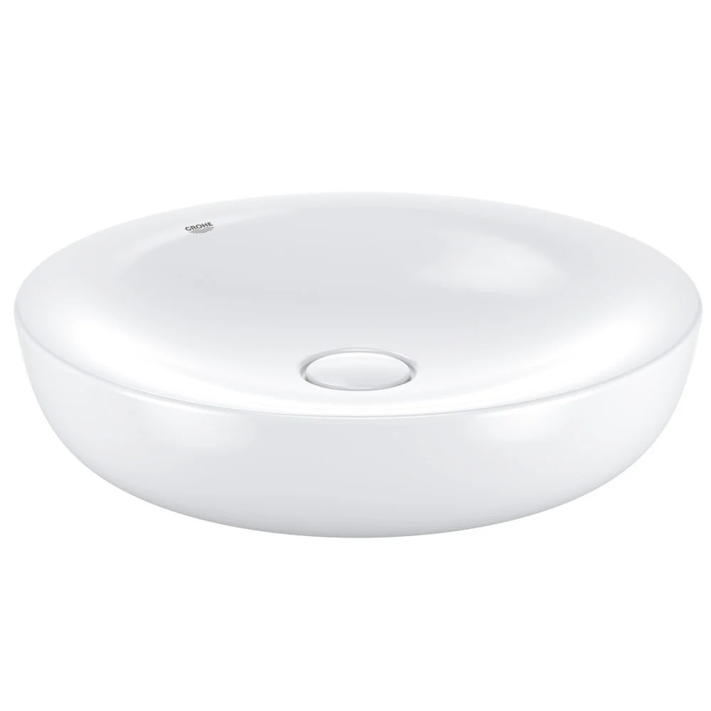 Lavoar baie pe blat, rotund Grohe Essence Vessel 45x45 cm, tratament PureGuard