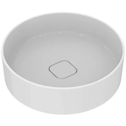 Lavoar baie pe blat, rotund Ideal Standard Strada II 45x45 cm, fara preaplin si fara gaura