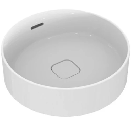 Lavoar baie pe blat, rotund Ideal Standard Strada II 45x45 cm, cu preaplin si fara gaura