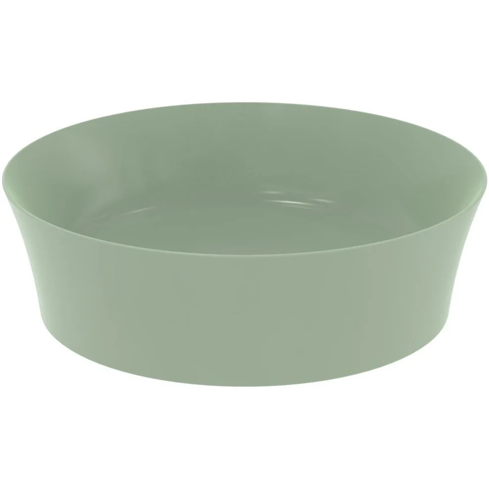 Lavoar baie pe blat, verde, rotund Ideal Standard Ipalyss 40x40 cm