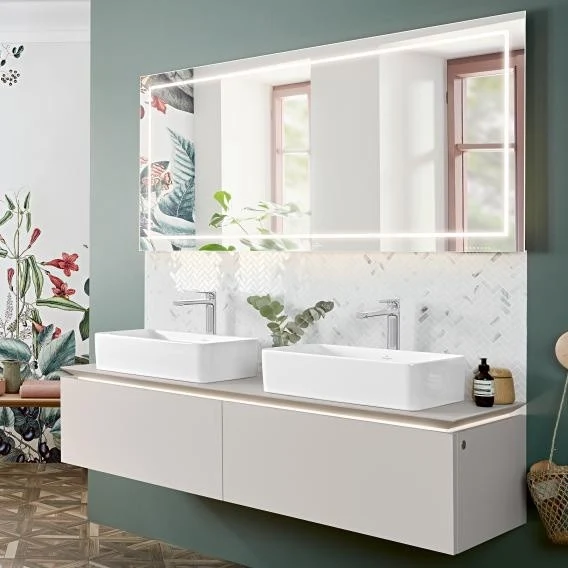 Lavoar baie pe blat Villeroy & Boch Collaro 56x36 cm