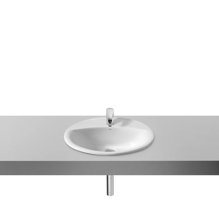 Lavoar baie incastrat, oval Roca Aloa 56x48 cm