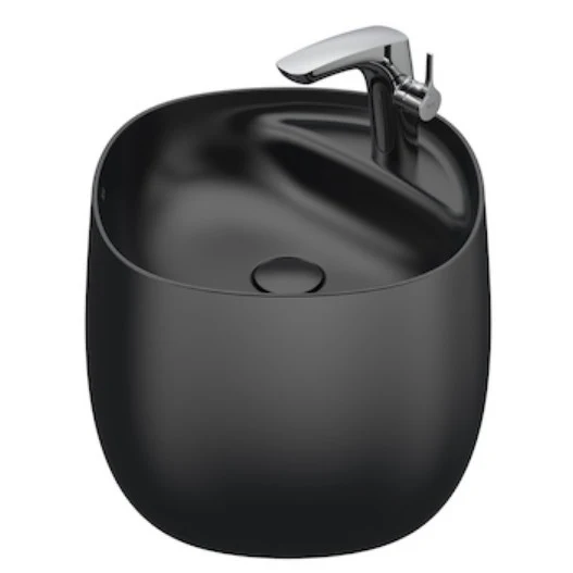 Lavoar baie suspendat, antracit Roca Beyond 47x46 cm