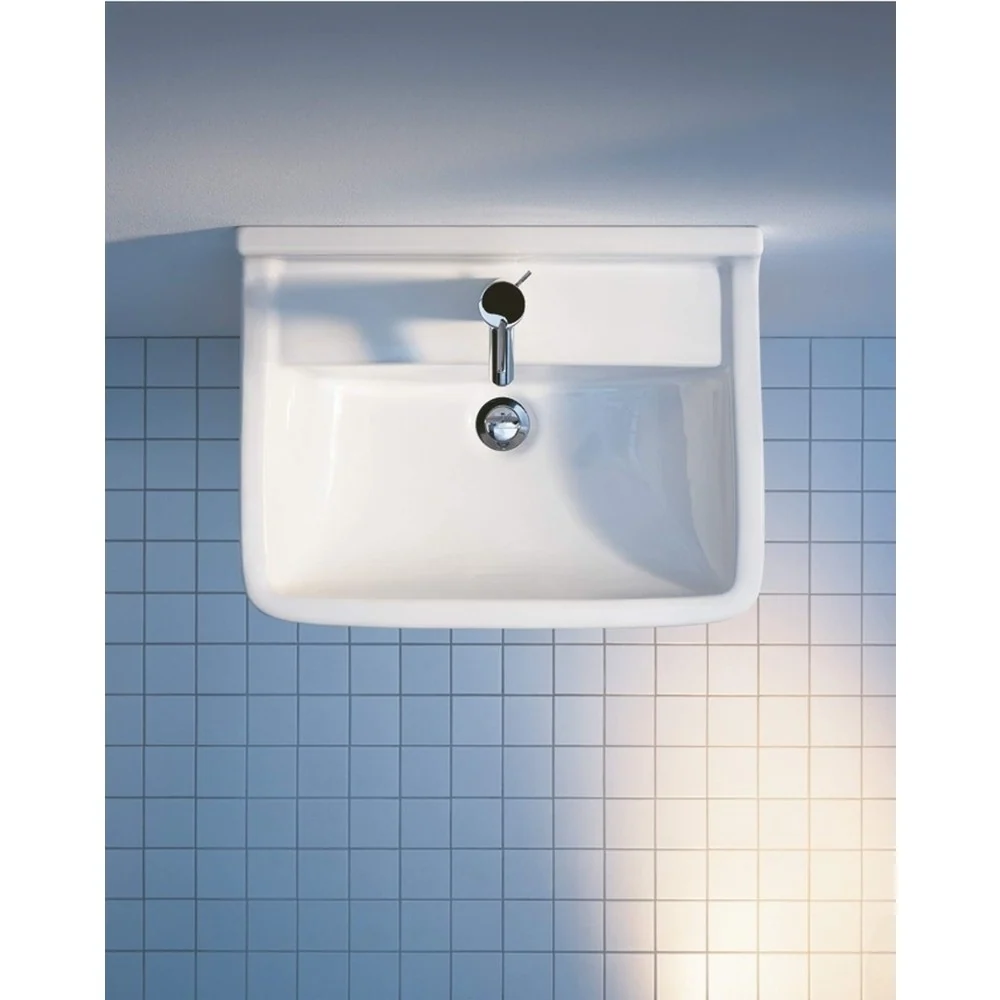 Lavoar baie suspendat Duravit Starck 3 65x48 cm, alb