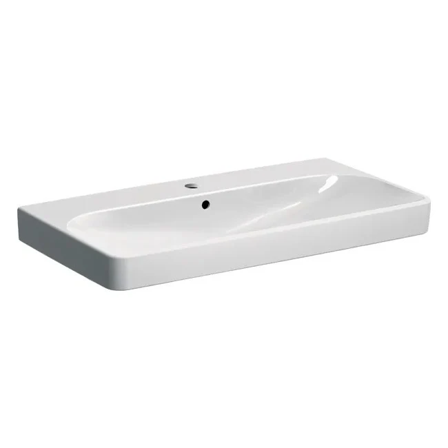 Lavoar baie suspendat Geberit Smyle Square 90x48 cm
