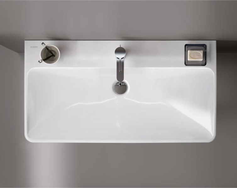 Lavoar baie suspendat Geberit Smyle Square 75x48 cm