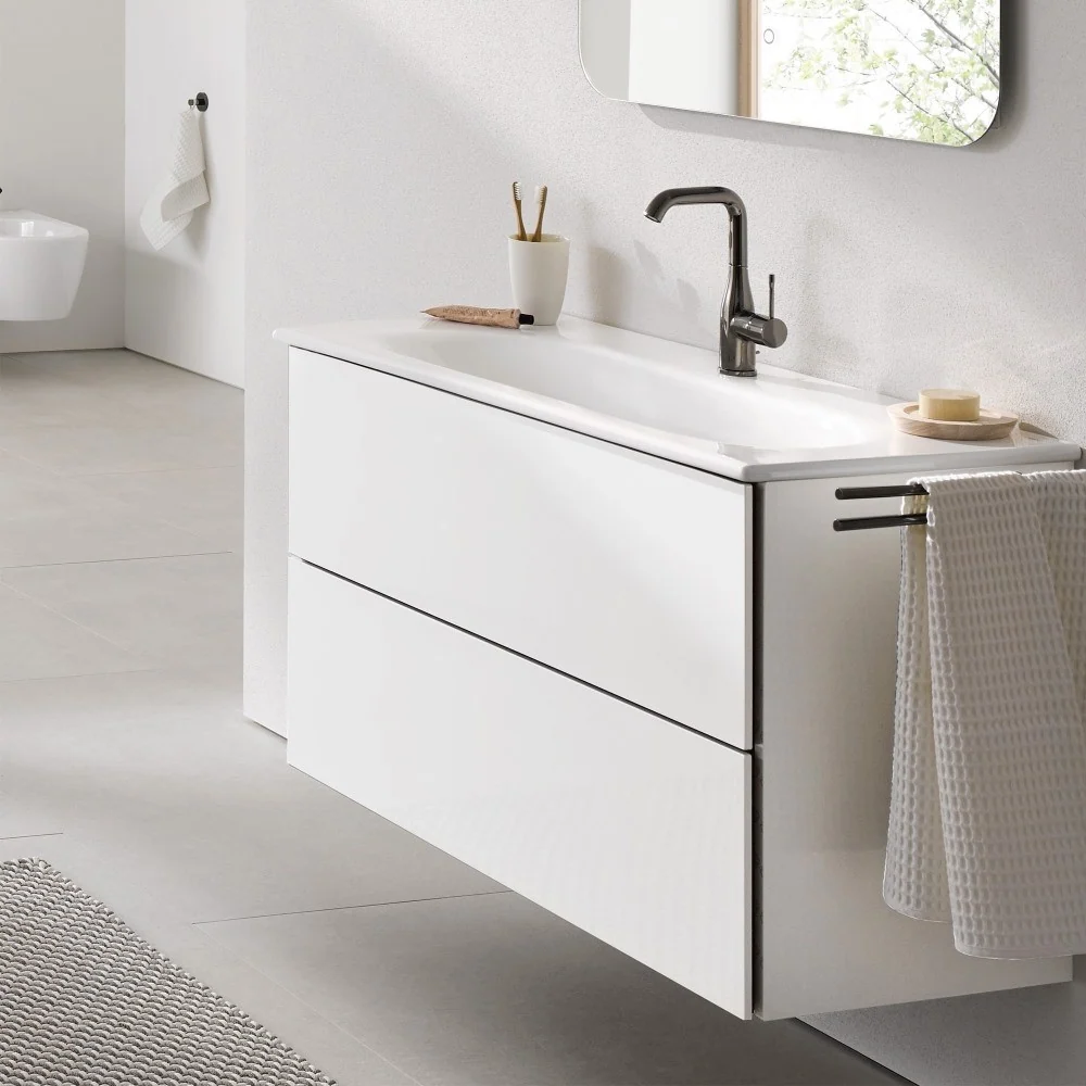 Lavoar baie suspendat Grohe Essence Vanity 100x46 cm, tratament PureGuard