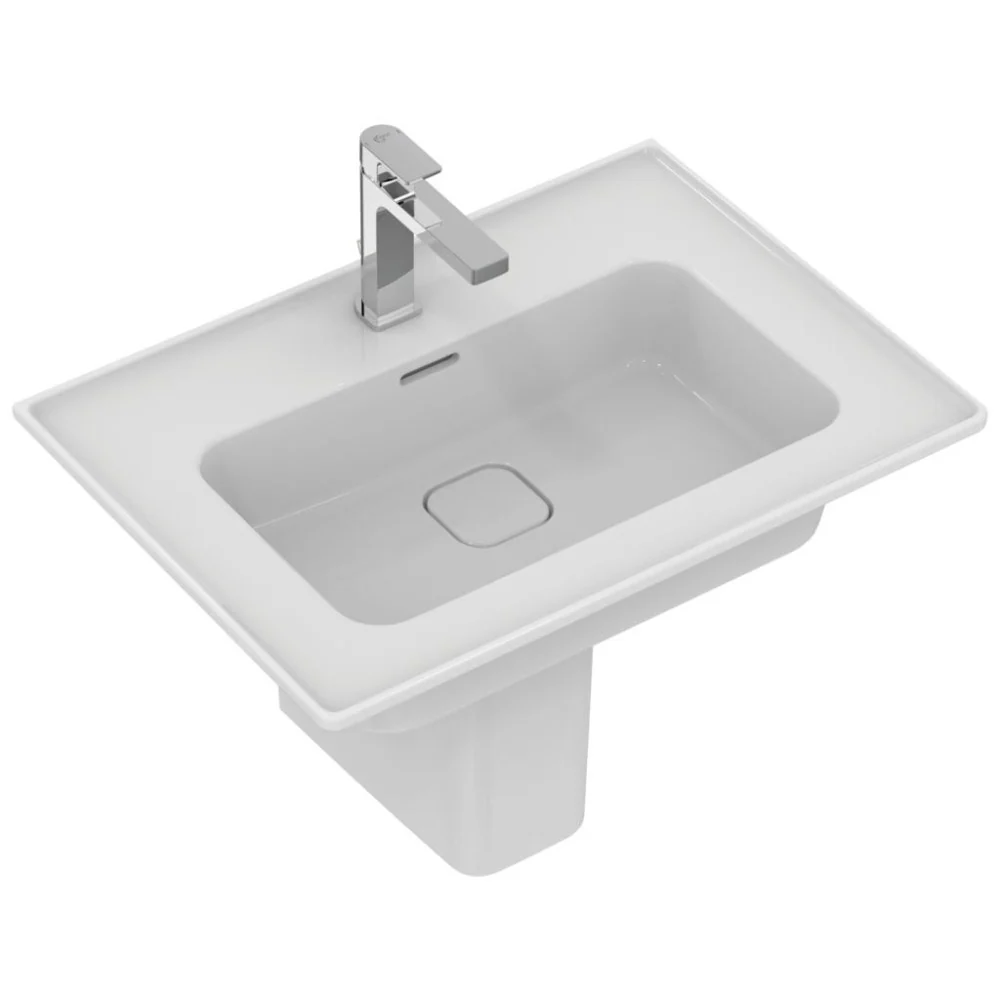 Lavoar baie suspendat Ideal Standard Strada II 64x46 cm, cu preaplin si gaura
