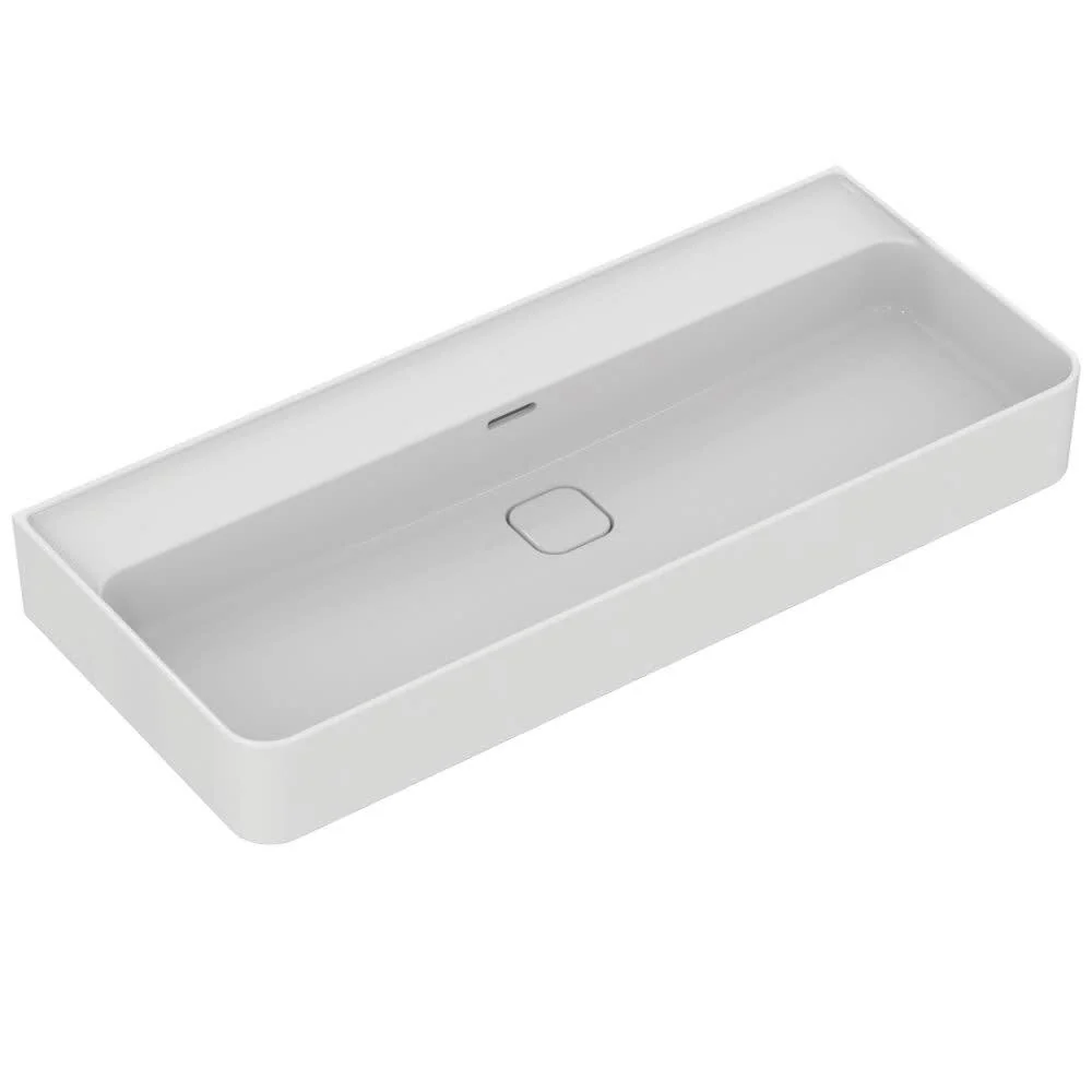 Lavoar baie suspendat Ideal Standard Strada II 100x43 cm, cu preaplin si fara gaura