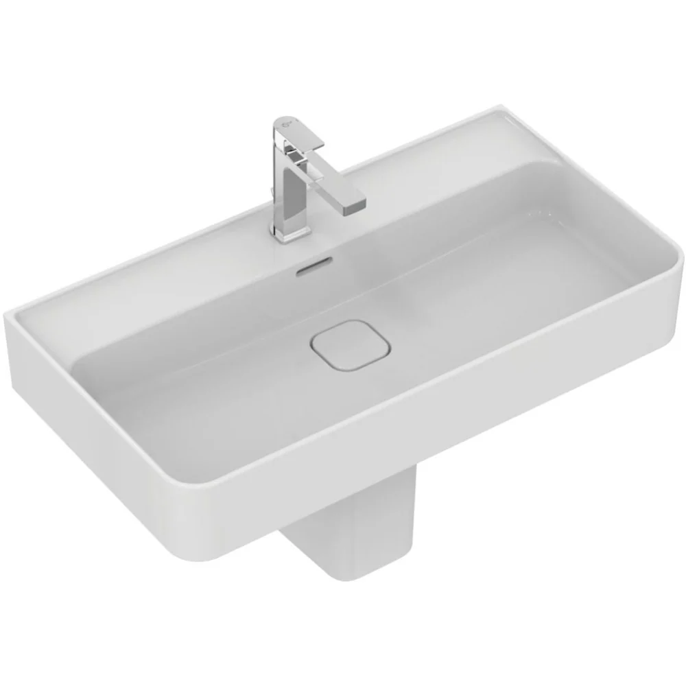 Lavoar baie suspendat Ideal Standard Strada II 80x43 cm, cu preaplin si gaura
