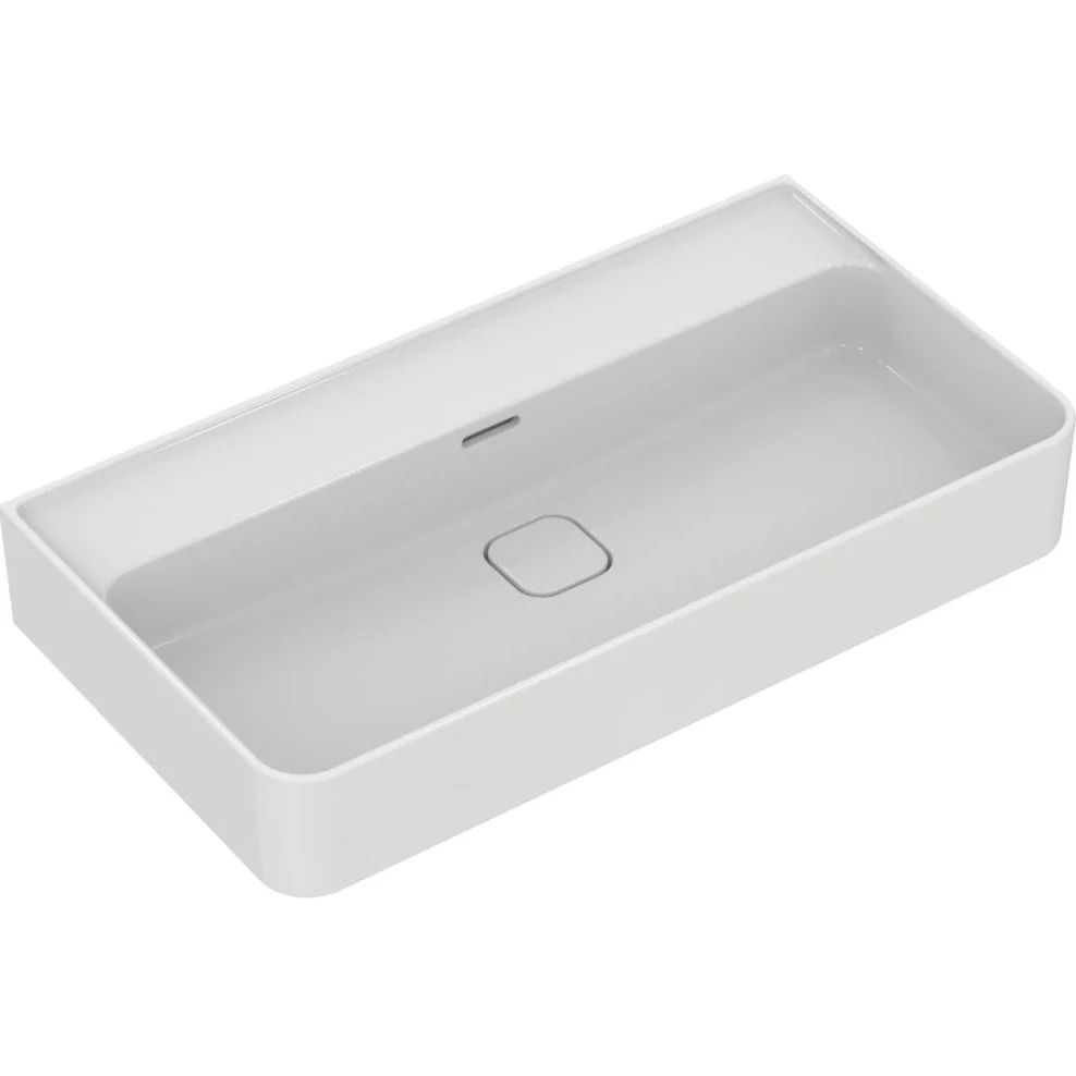 Lavoar baie suspendat Ideal Standard Strada II 80x43 cm, cu preaplin si fara gaura