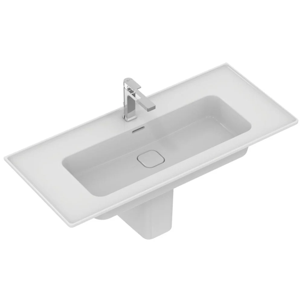 Lavoar baie suspendat Ideal Standard Strada II 104x46 cm, cu preaplin si gaura