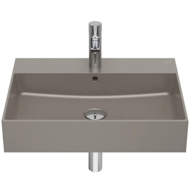 Lavoar baie suspendat, maro Roca Inspira Square 60x49 cm