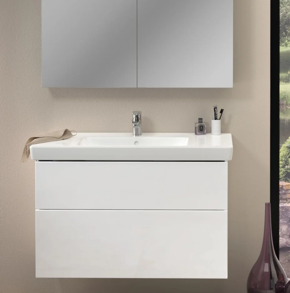 Lavoar baie suspendat Villeroy & Boch Subway 2.0 Vanity 100x47 cm
