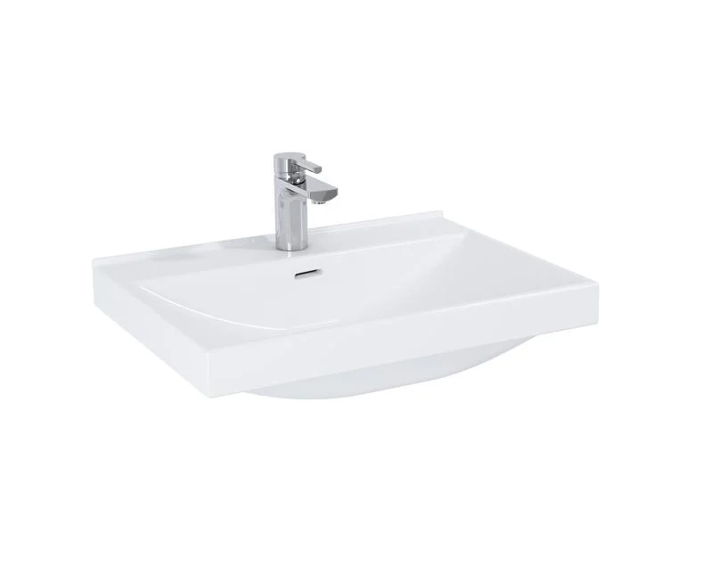 Lavoar dreptunghiular Arezzo MAXXI, din porțelan, încorporabil 60X46cm – alb