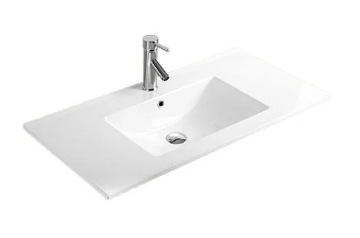 Lavoar dreptunghiular Arezzo MEDFORD, din porțelan, încorporabil, 60x46cm – alb