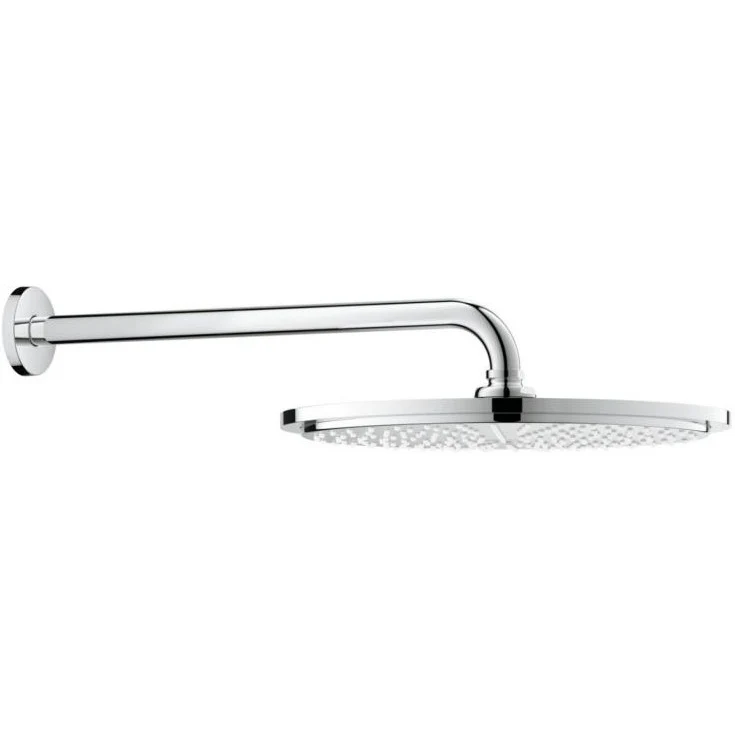 Palarie dus fix Grohe Rainshower Cosmopolitan 310, cu brat 5753600131 cm, montaj pe perete, fara limitator de debit
