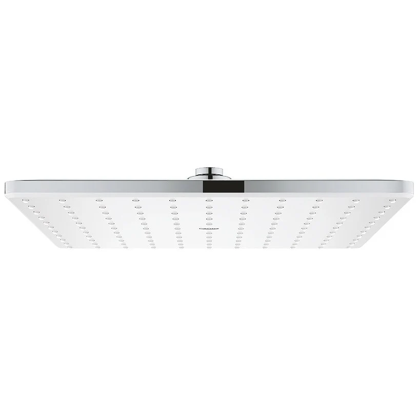 Palarie dus fix Grohe Rainshower Mono 310, 31x31 cm, alb (moon white)