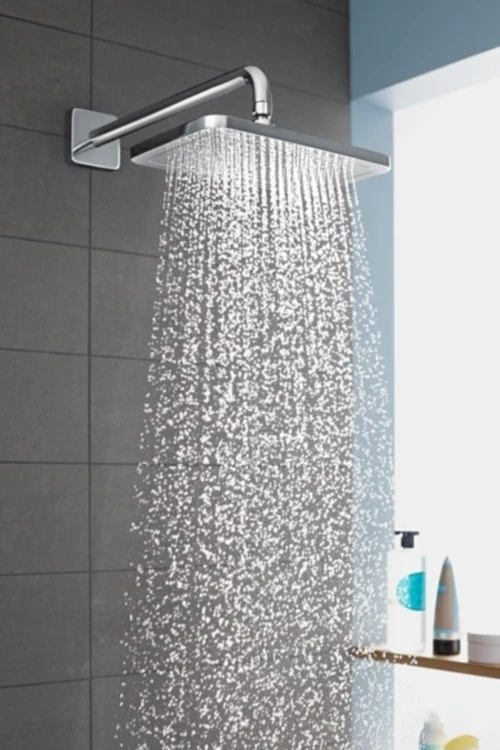 Palarie dus fix Hansgrohe Croma E, 28x17 cm, functie EcoSmart