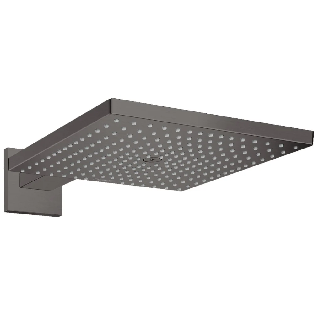 Palarie dus fix Hansgrohe Raindance E 300, cu brat, antracit satinat