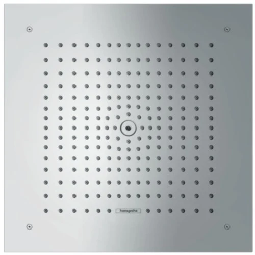 Palarie dus fix Hansgrohe Raindance E, 40x40 cm, montaj incastrat