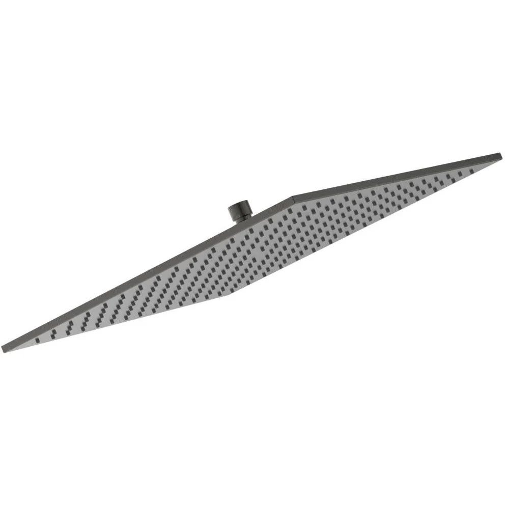 Palarie dus fix Ideal Standard IdealRain, 30x30 cm, gri lucios