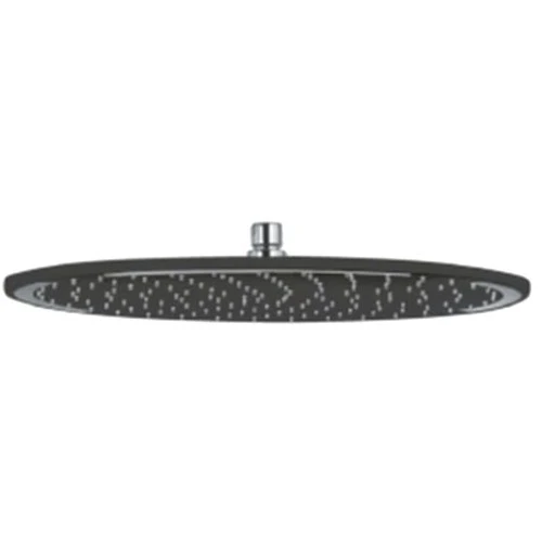 Palarie dus fix Kludi -QA, slim Ø25 cm, negru mat