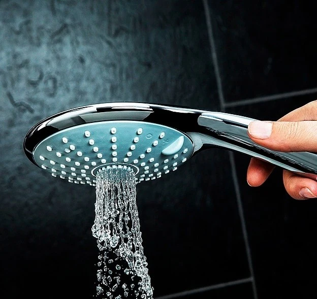 Para dus Grohe Euphoria 110 Massage cu limitator de debit, crom