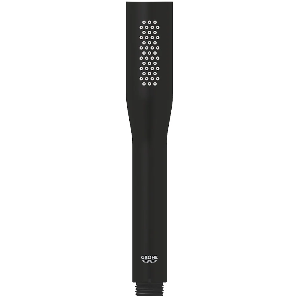 Para dus Grohe Euphoria Cosmopolitan cu limitator debit, negru mat (phantom black)