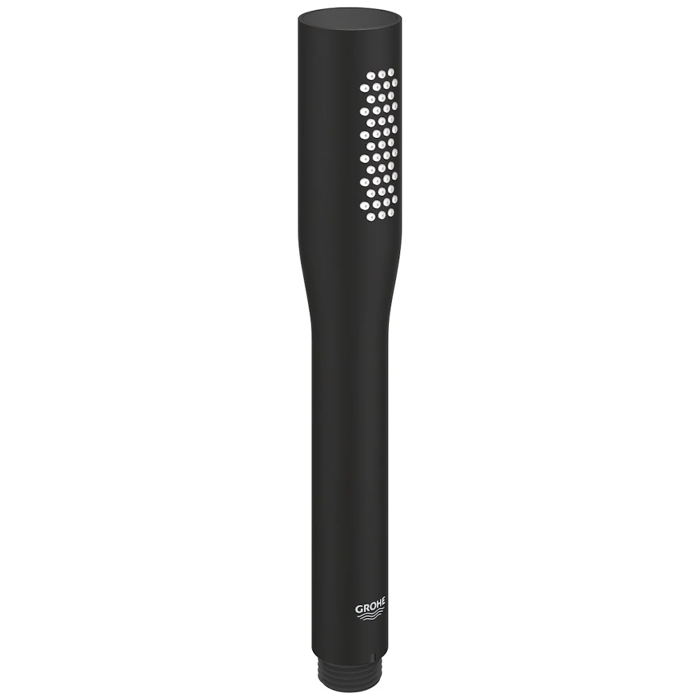 Para dus Grohe Euphoria Cosmopolitan cu limitator debit, negru mat (phantom black)