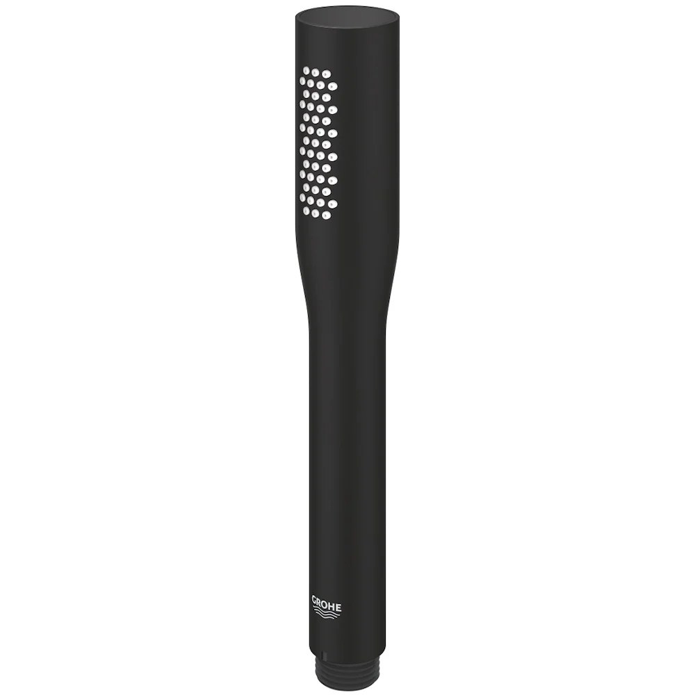 Para dus Grohe Euphoria Cosmopolitan cu limitator debit, negru mat (phantom black)