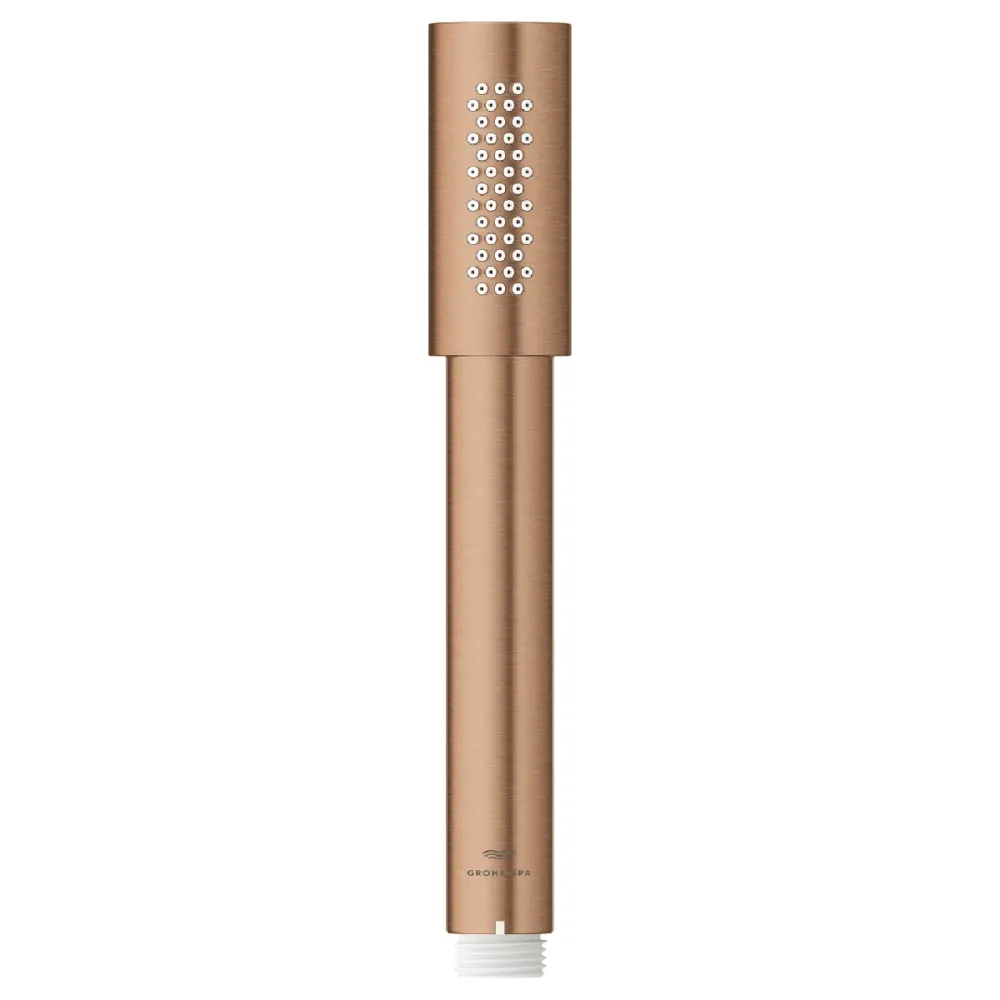 Para dus Grohe Rainshower Aqua cu 1 jet, cupru mat (brushed warm sunset)