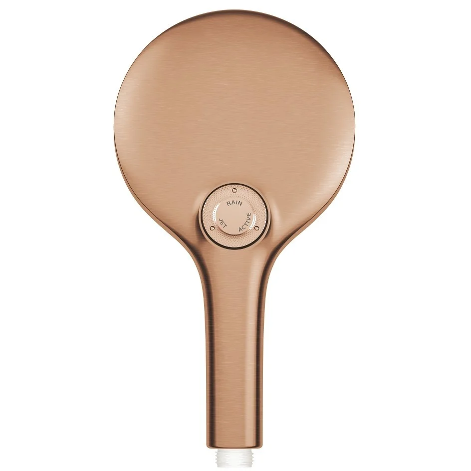 Para dus Grohe Rainshower Eco SmartActive 130 3 jeturi, cupru mat (brushed warm sunset)