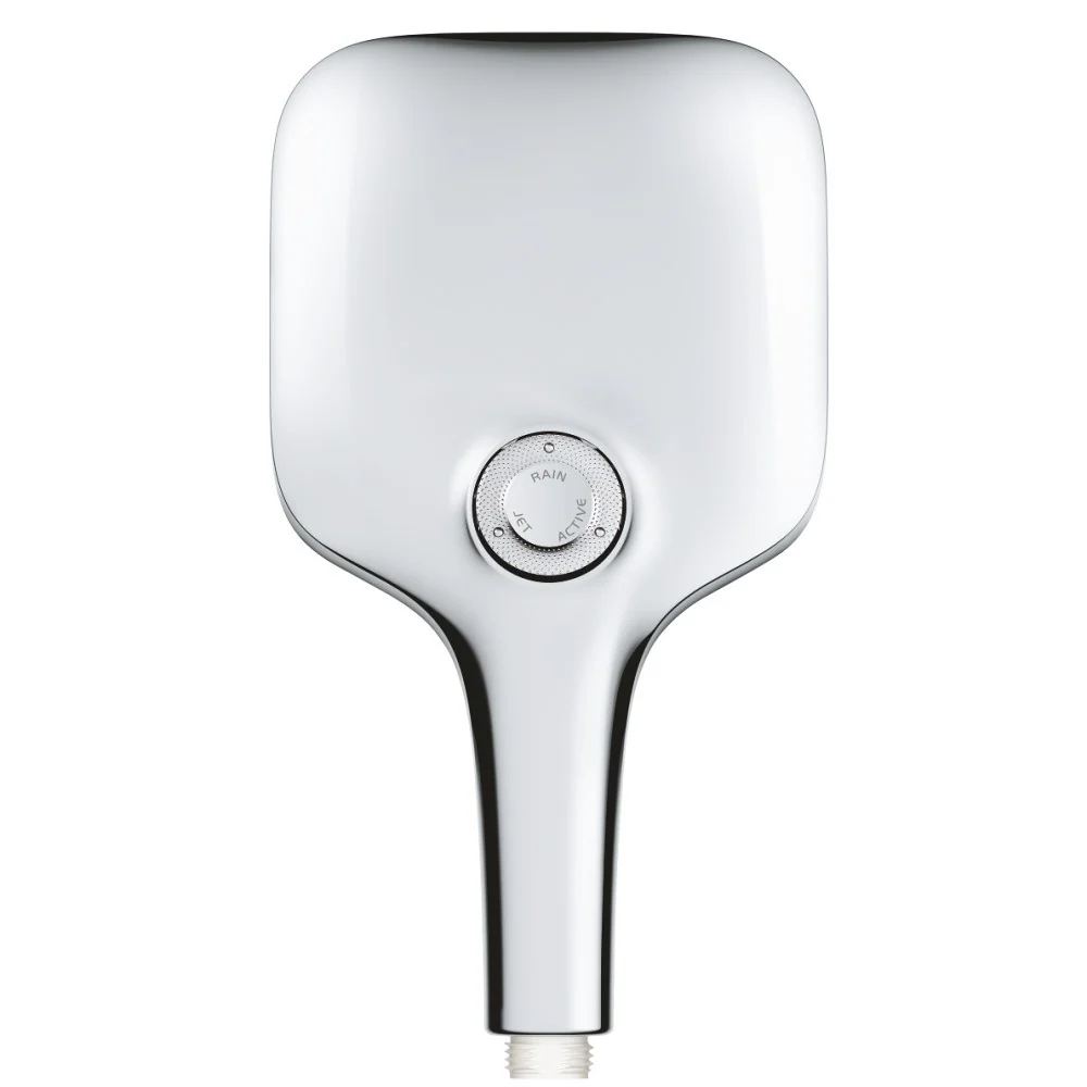 Para dus Grohe Rainshower SmartActive 130 Cube cu 3 jeturi, crom