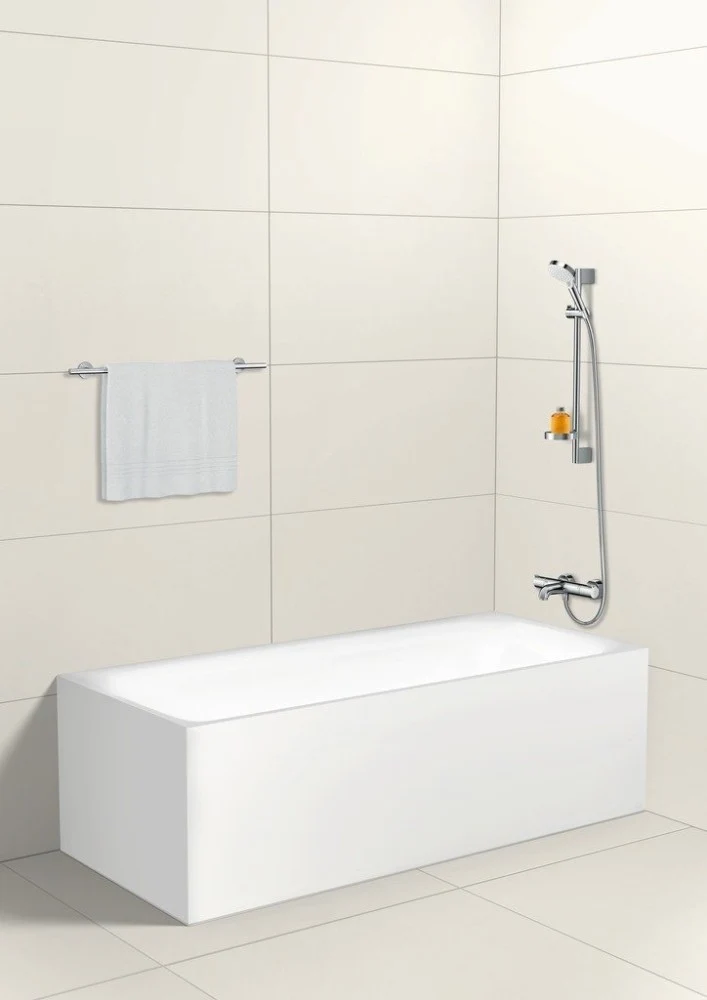 Para dus Hansgrohe Crometta Vario alb/crom