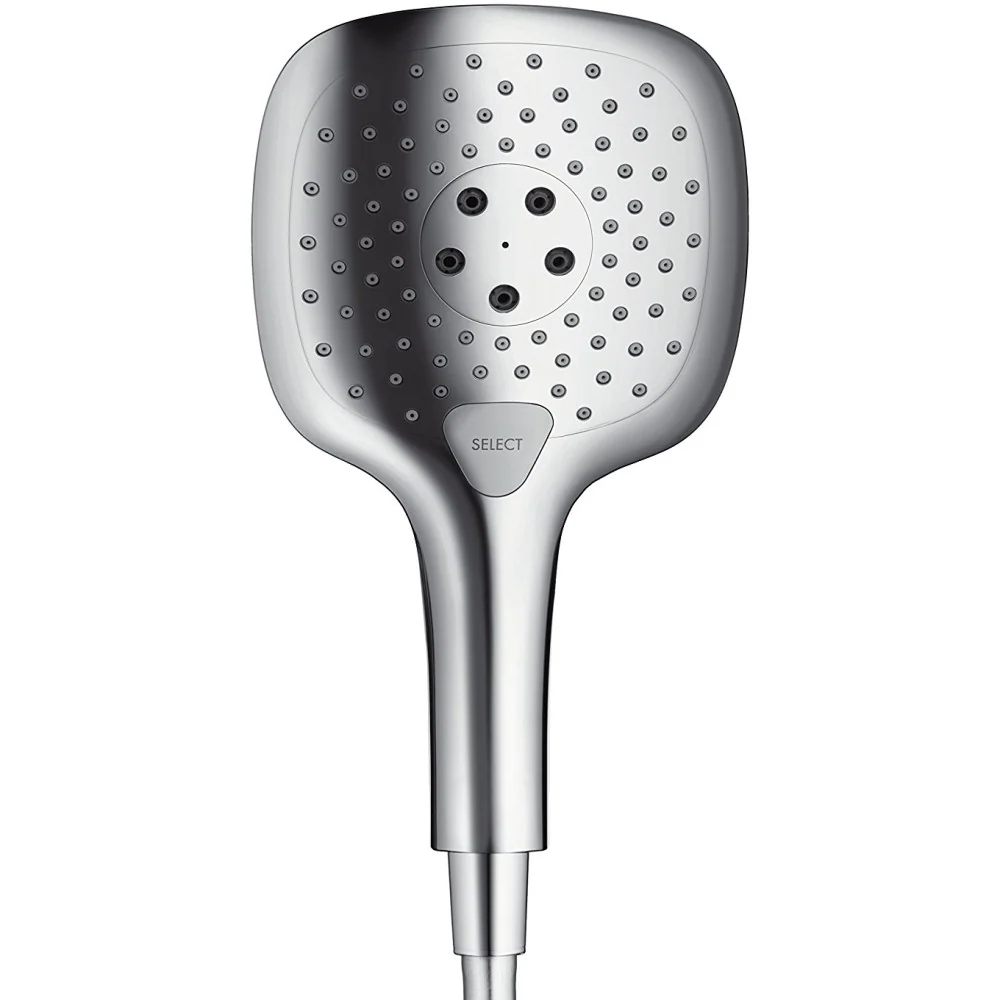 Para dus Hansgrohe Raindance Select E 150 3jet EcoSmart, crom