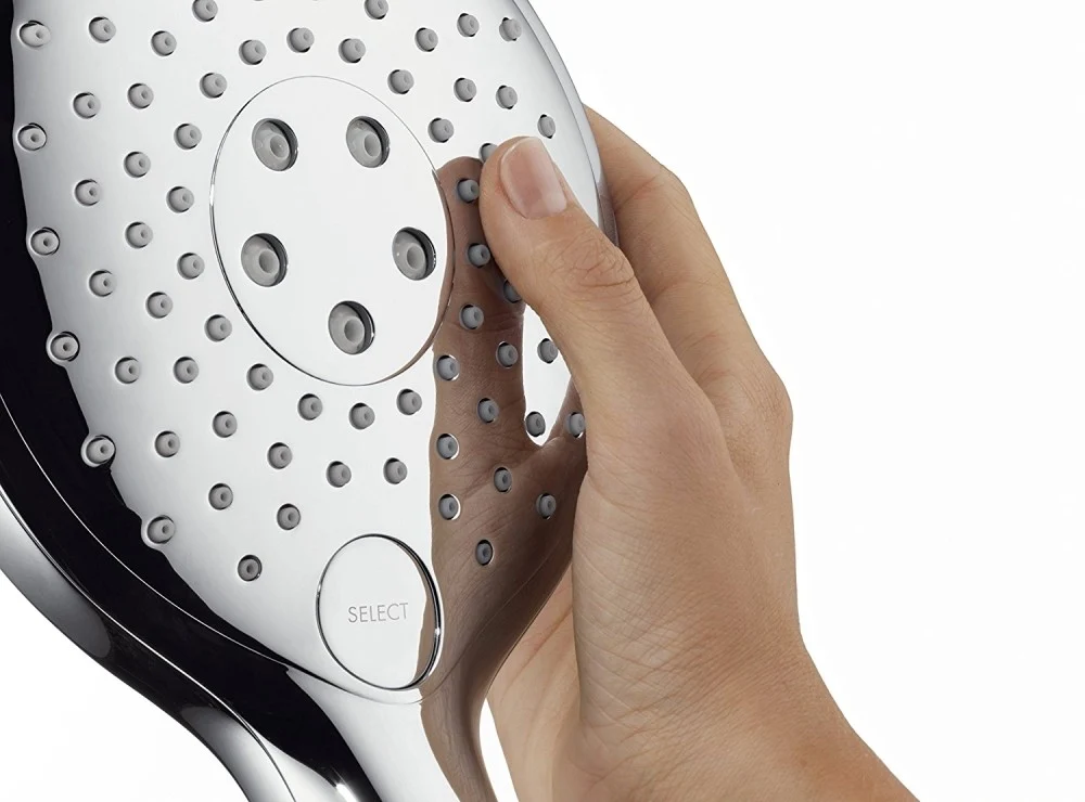 Para dus Hansgrohe Raindance Select S 150 3jet EcoSmart, crom