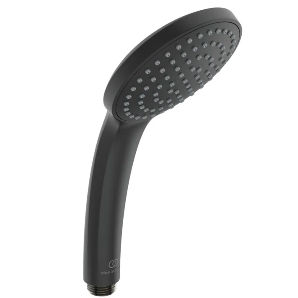 Para dus Ideal Standard IdealRain Soft cu 1 tip de jet, negru mat (silk black)