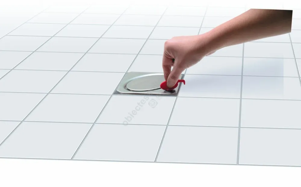 Piesa superioara cu capac din inox Kessel Oval System 125 12 cm