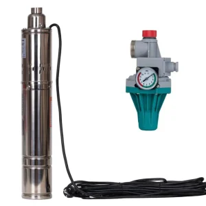 Pompa submersibila apa curata BLADE 4QGD1.2-100-0.75 Pro - 750W, 2550 l/h + presostat Total