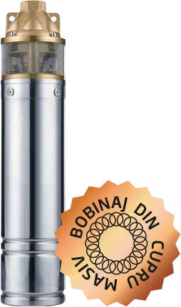 Pompa submersibila apa curata BLADE 4SKM-150 Pro, 1100W, 2600 l/h, diametru 100mm