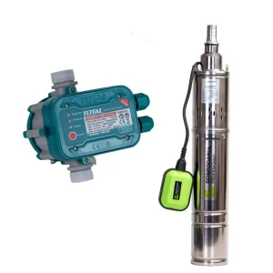Pompa submersibila apa curata Gospodarul Profesionist, 1100W, cu snec si flotor 4QGD-1100-F + Presostat