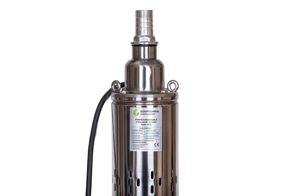 Pompa submersibila Gospodarul Profesionist 1500W, 2400 l/h, cablu 10m